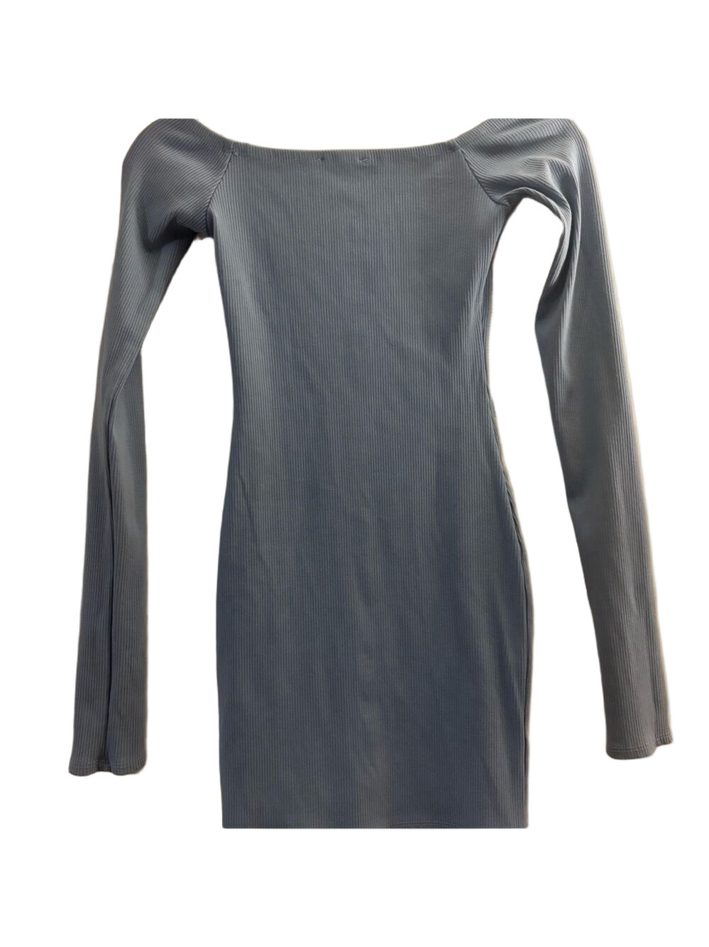 Fashion Nova Long Sleeve Blue Dress